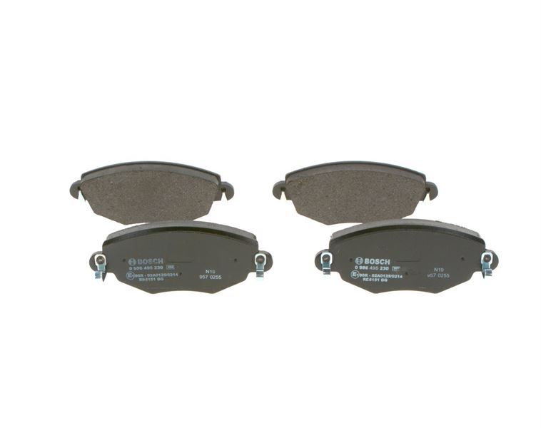 BOSCH 0986495230 Fren Balatasi On (E.No:0986tb2819) Wva 23279 Mondeo 2000 ->